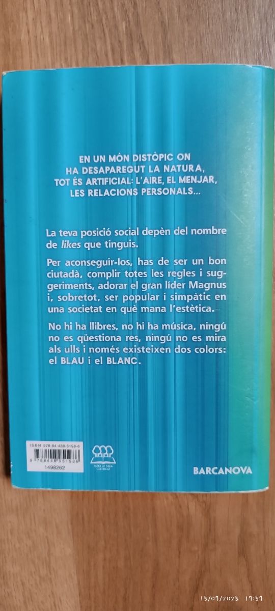 Libro de lectura Like Blau