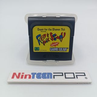Ren Höek & Stimpy Sega Game Gear