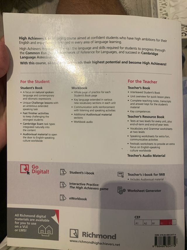 HIGH ACHIEVERS B2+ WORKBOOK