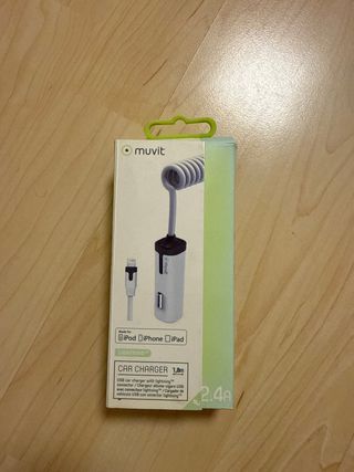 Caricatore Auto Muvit per iPhone