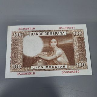 Billete de 100 Pesetas 1953