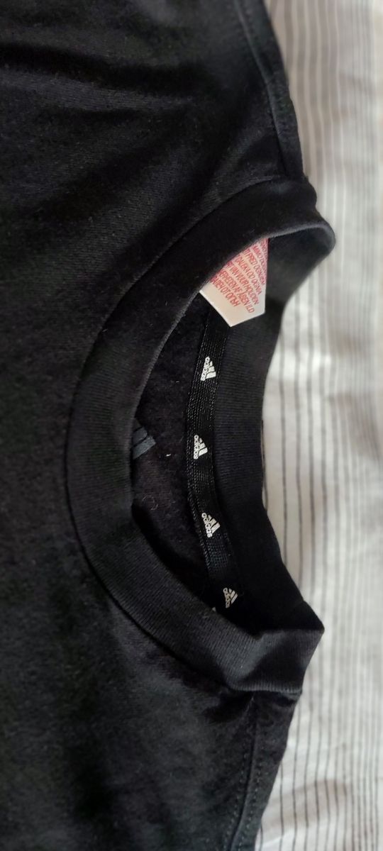 Camiseta Adidas negra - Talla 15/16 164cm