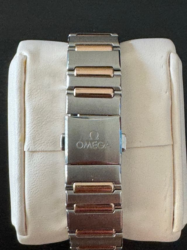 Omega Constellation Lady - Reloj oro rosa.