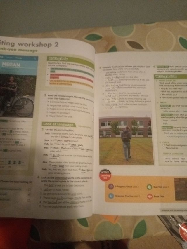 Workboook inglés energize 2 y 4