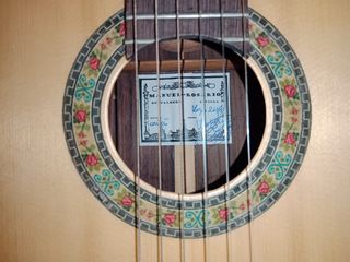 Manuel de Rosario guitarra de palisandro