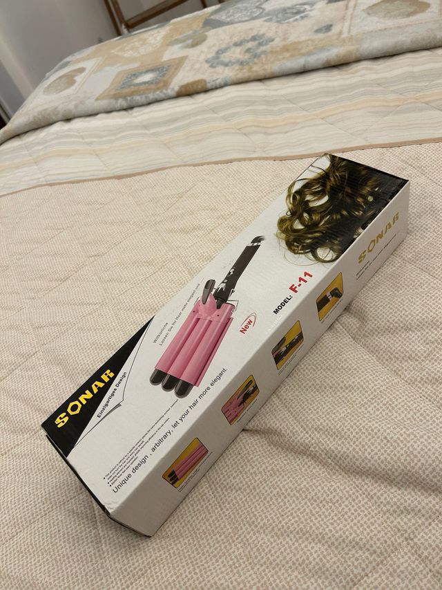 Piastra capelli SONAR rosa - F-11