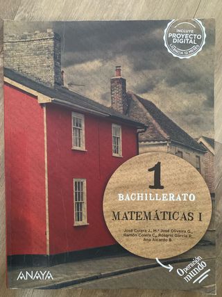 Matemáticas I.