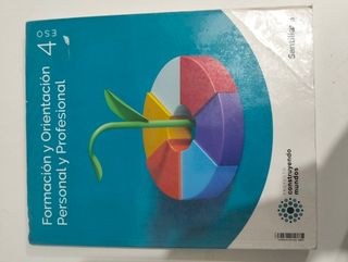 Libro 4 eso de formacion personal y profesional.