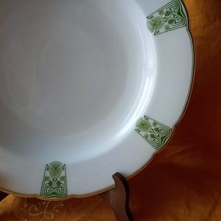 Set piatti Jugendstil Bohemia '900