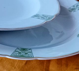 Set piatti Jugendstil Bohemia '900