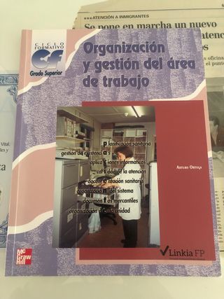 Organizacion y gestion del area de trabajo. Gra...
