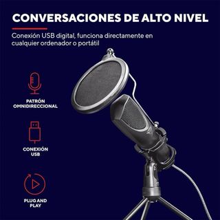 Trust Gaming GXT 232 Mantis Micrófono USB