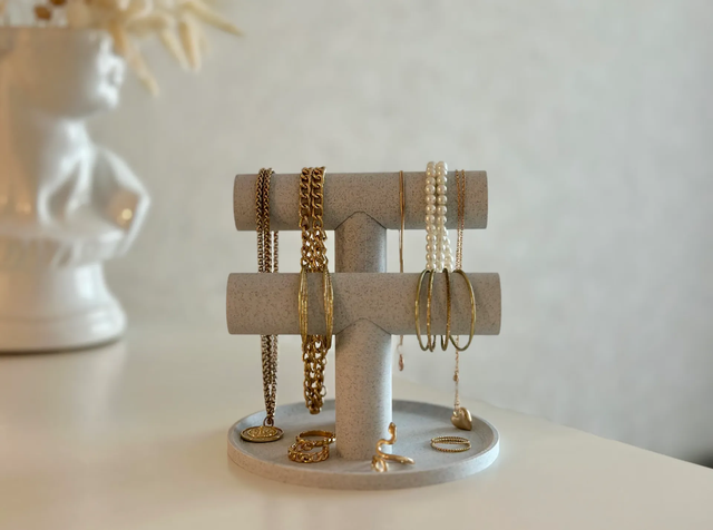 Organizador de Joyas - Collar, Pulsera, Anillos