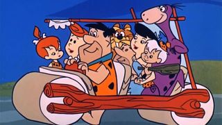 Los Picapiedra | Troncomóvil con figura Jada 1/32