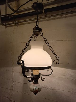 Lampadario stile rustico 