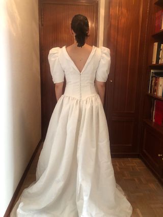 Vestido novia blanco - Talla M