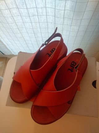 Sandalias mujer Art nº39 rojas