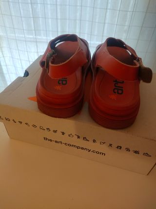 Sandalias mujer Art nº39 rojas