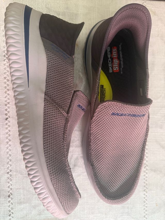 Skechers Slip-ins Gris - Zapatos cómodos