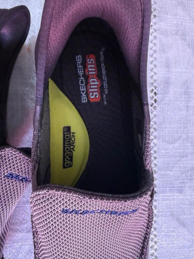 Skechers Slip-ins Gris - Zapatos cómodos