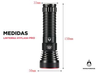 Linterna Buceo HYDROP
3000 lúmenes