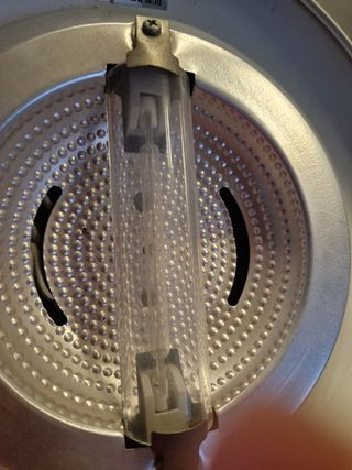 Lámpara pie metalica - Alogena
