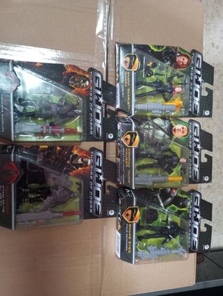 5 Figuras G.I. Joe Rise Cobra