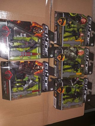 5 Figuras G.I. Joe Rise Cobra