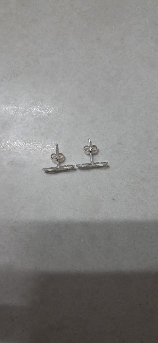 Pendientes plata infinito 925