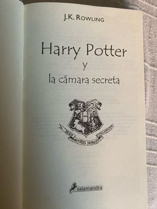Harry Potter y la cámara secreta