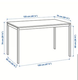 Mesa blanca Ikea - Comedor