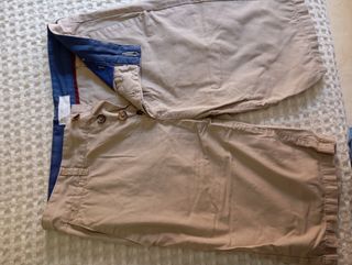 Shorts chinos beige talla M