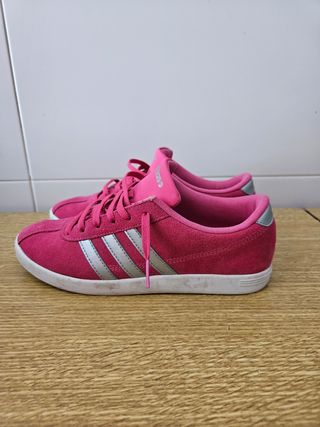 Zapatillas Adidas NEO rosa mujer 39 1/3