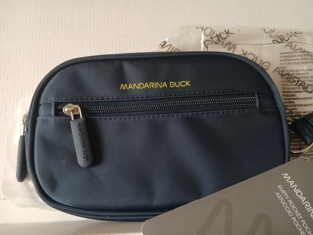 Pochette Mandarina Duck blu