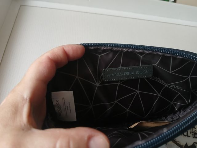 Pochette Mandarina Duck blu