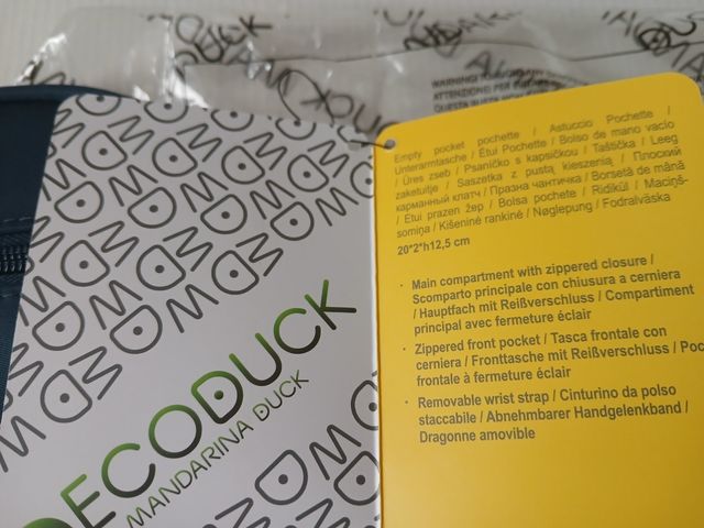 Pochette Mandarina Duck blu