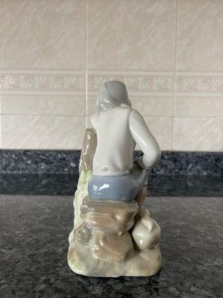 Figura porcelana pastor Lladró