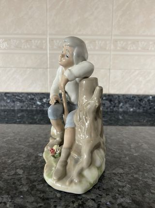 Figura porcelana pastor Lladró
