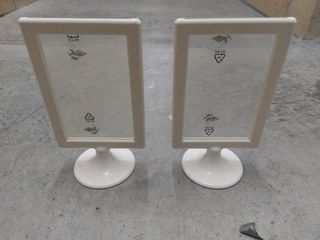 2 Marcos Ikea FIKONTRÄD blancos