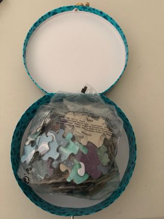 Puzzle Ártico 100 piezas con purpurina