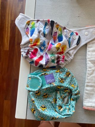 Pañales reutilizables +insertos