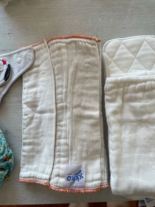Pañales reutilizables +insertos