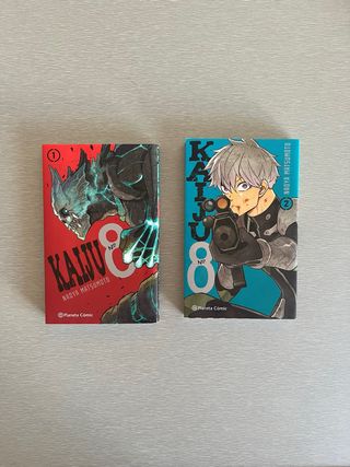 Tomos 1 y 2 de Kaiju N8