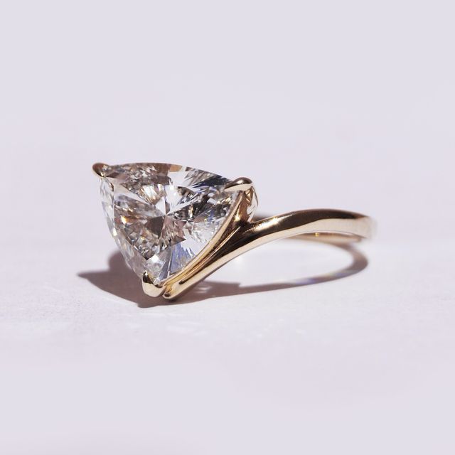 Anillo oro amarillo 18 KT diamante 2.04ct IGI