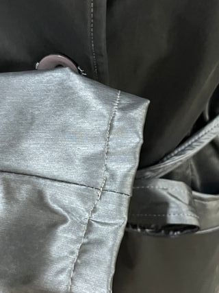 Impermeabile nero donna