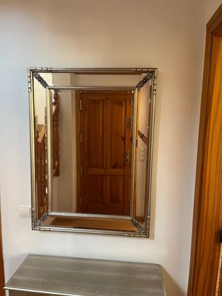 Espejo plata envejecida - Moderno