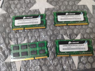 Memorias RAM Corsair 8GB DDR3 1333MHz SO-DIMM 