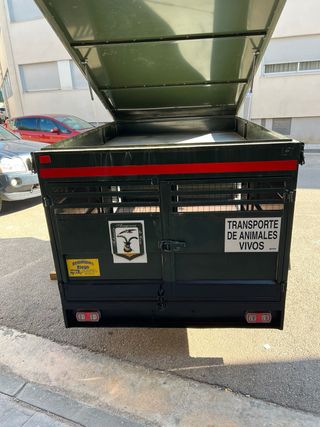 Remolque para perros