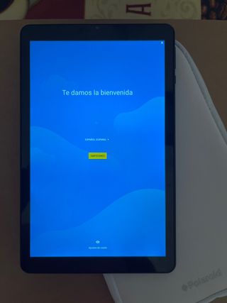 Tablet Polaroid negra, prácticamente sin uso