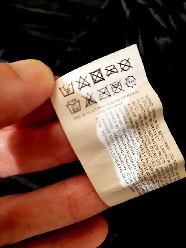 Vestido plisado Mango negro